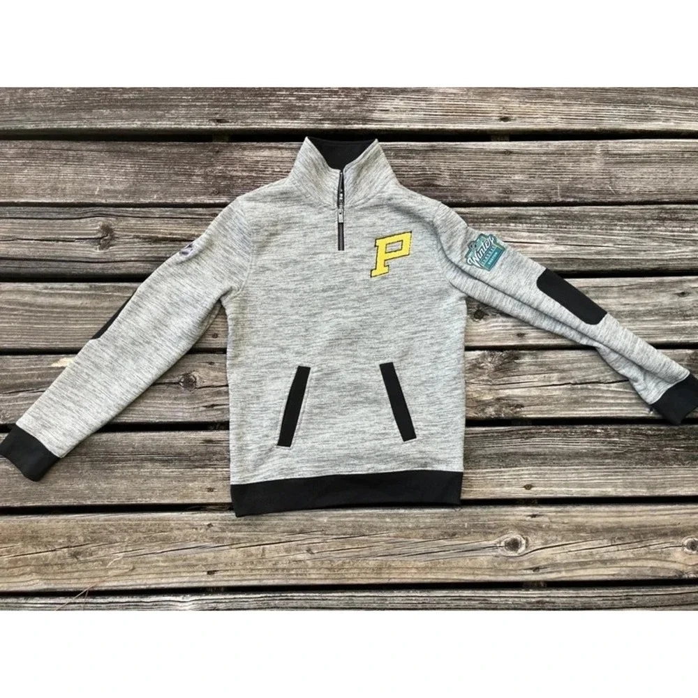 Pittsburgh Penguins NHL Winter Classic Authentic Pro Quarter Zip Pullover Mens S